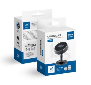 Uchwyt na telefon do samochodu magnetyczny Blue Star Mid Stick do deski czarny