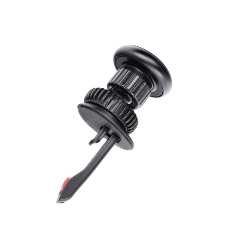 Uchwyt na telefon do samochodu magnetyczny Blue Star Smart Lock Round Magnetic do kratki czarny