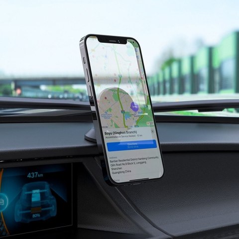 Uchwyt na telefon do samochodu magnetyczny Hoco do deski CA79 czarny