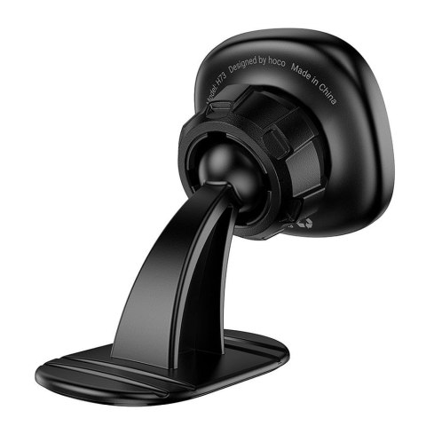 Uchwyt na telefon do samochodu magnetyczny Hoco do deski H73 czarno szary