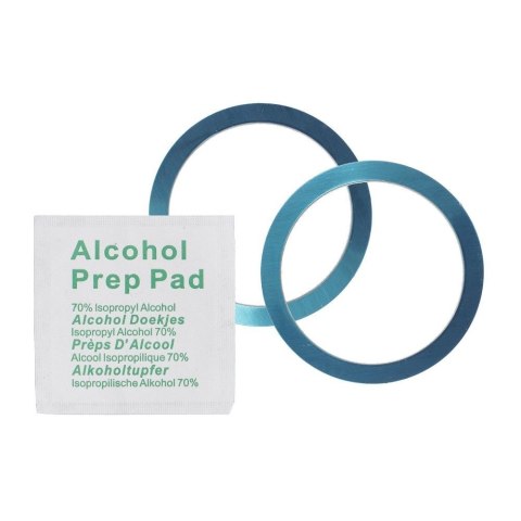 Uchwyt na telefon do samochodu magnetyczny zgodny z MagSafe Blue Star Barrel do kratki czarny