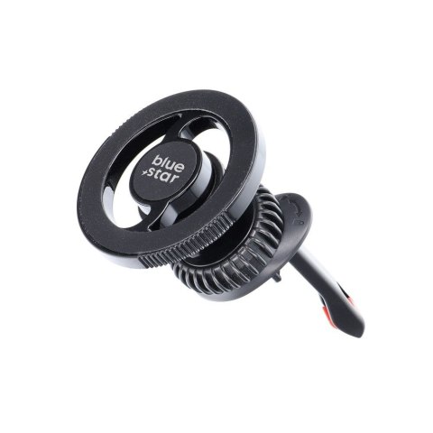 Uchwyt na telefon do samochodu magnetyczny zgodny z MagSafe Blue Star Smart Lock X1 do kratki czarny