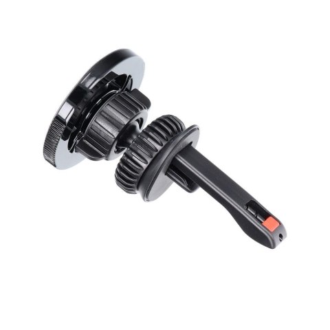 Uchwyt na telefon do samochodu magnetyczny zgodny z MagSafe Blue Star Smart Lock X1 do kratki czarny