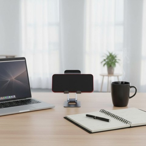 Uchwyt na telefon / tablet biurkowy składany Forcell F-Grip Fold Stand 1 szary