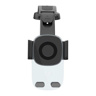 Uchwyt na telefon komórkowy do samochodu BLUE STAR Long Neck Crystal do deski / szyby czarny