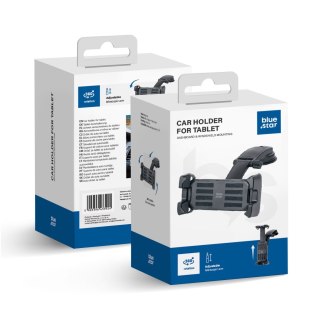 Uchwyt samochodowy do szyby BLUE STAR Max Wide z blokadą do tabletów 4,7-14" czarny