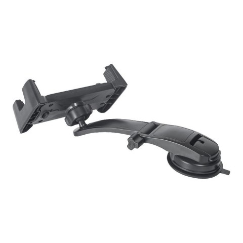 Uchwyt samochodowy do szyby BLUE STAR Max Wide z blokadą do tabletów 4,7-14" czarny