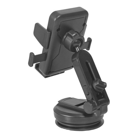 Uchwyt samochodowy do szyby BLUE STAR Tough Lock czarny