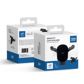 Uchwyt samochodowy grawitacyjny BLUE STAR Black Mirror do kratki czarny