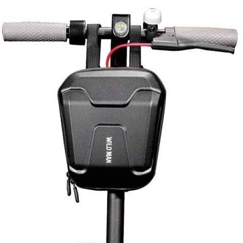 WILDMAN sakwa na kierownicę do hulajnogi wodoodporna 2,5L TS9 czarna