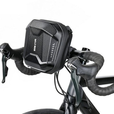 WILDMAN sakwa na kierownicę do hulajnogi wodoodporna 2L E18 czarna