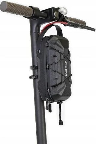 WILDMAN sakwa na kierownicę do hulajnogi wodoodporna 2L GD6X czarna