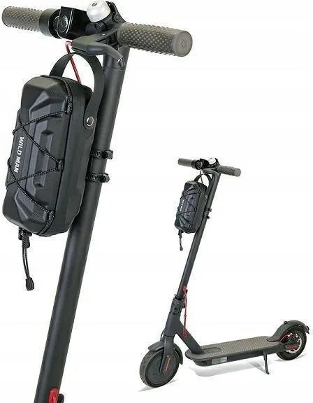 WILDMAN sakwa na kierownicę do hulajnogi wodoodporna 2L GD6X czarna