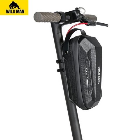 WILDMAN sakwa na kierownicę do hulajnogi wodoodporna 2L GD9X czarna