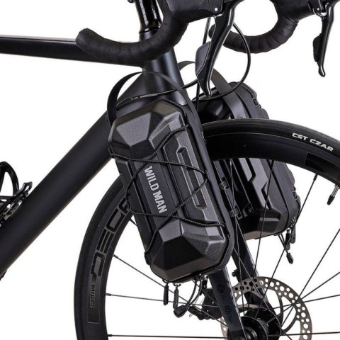 WILDMAN sakwa na kierownicę do hulajnogi wodoodporna 3L GD6X Plus czarna