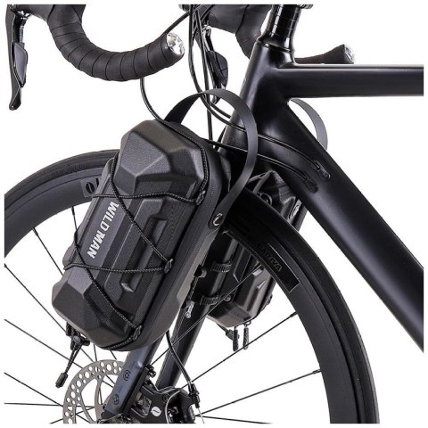 WILDMAN sakwa na kierownicę do hulajnogi wodoodporna 3L GD6X Plus czarna