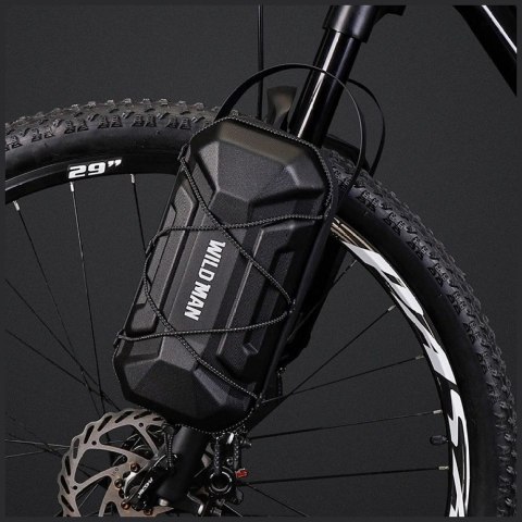 WILDMAN sakwa na kierownicę do hulajnogi wodoodporna 3L GD6X Plus czarna