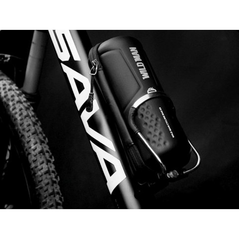 WILDMAN sakwa rowerowa do uchwytu na bidon 0,8L E3 czarna