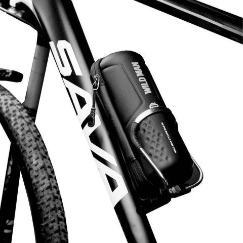WILDMAN sakwa rowerowa do uchwytu na bidon 0,8L E3 czarna