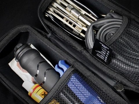 WILDMAN sakwa rowerowa do uchwytu na bidon 0,8L E3 czarna