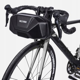 WILDMAN sakwa rowerowa na kierownicę na zamek 3,5L X9 czarna