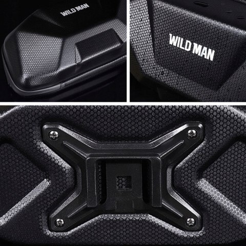 WILDMAN sakwa rowerowa na kierownicę na zamek 3,5L X9 czarna