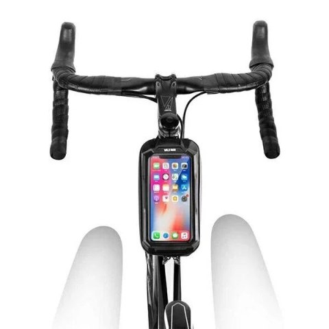 WILDMAN sakwa rowerowa na ramę na zamek 1L (4" - 7") XS2 czarna