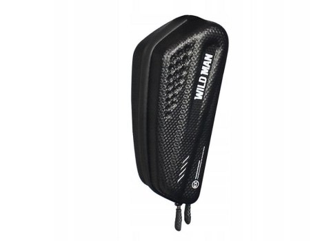 WILDMAN sakwa rowerowa na ramę na zamek 1L EX czarna