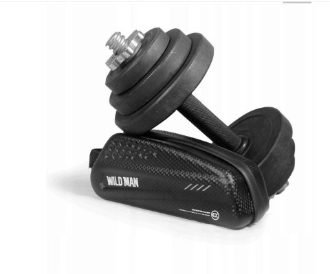 WILDMAN sakwa rowerowa na ramę na zamek 1L EX czarna