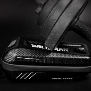 WILDMAN sakwa rowerowa na ramę na zamek 1L E5S czarna