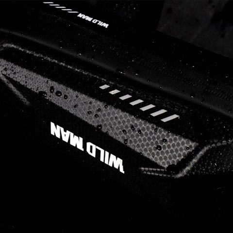 WILDMAN sakwa rowerowa na ramę na zamek 1L ES5 czarna