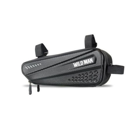 WILDMAN sakwa rowerowa pod ramę na zamek 1,2L ES4 czarna