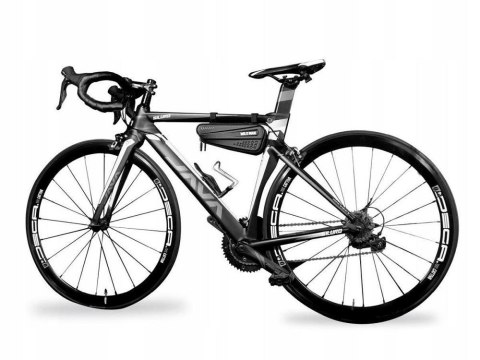 WILDMAN sakwa rowerowa pod ramę na zamek 1,2L ES4 czarna