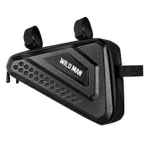 WILDMAN sakwa rowerowa pod ramę na zamek 2,5L ES19 czarna