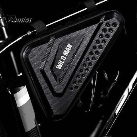 WILDMAN sakwa rowerowa pod ramę na zamek 2,5L ES19 czarna