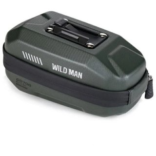 WILDMAN sakwa rowerowa pod siodełko na zamek 0,8L GD700 zielona