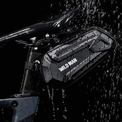 WILDMAN sakwa rowerowa pod siodełko na zamek 1,2L XT7 czarna