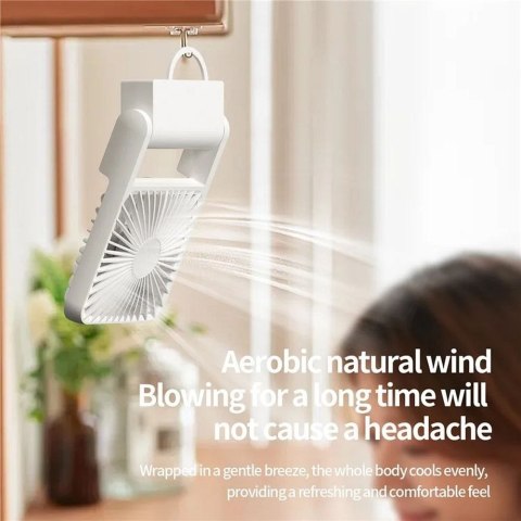 Wentylator / wiatrak biurkowy HX-123 biały