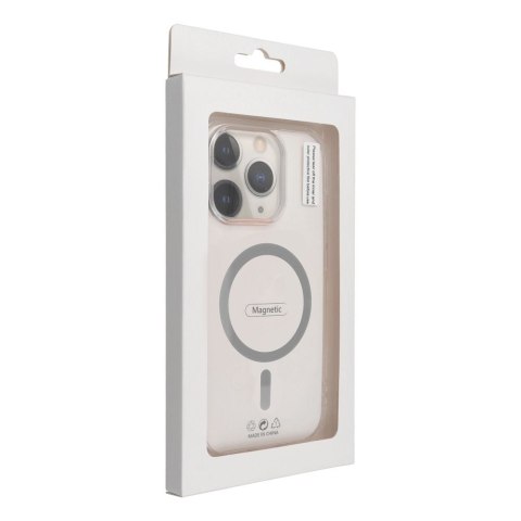 Drop Glue Colorful Ring Mag Cover kompatybilny z MagSafe pasuje do SAMSUNG A37 szary