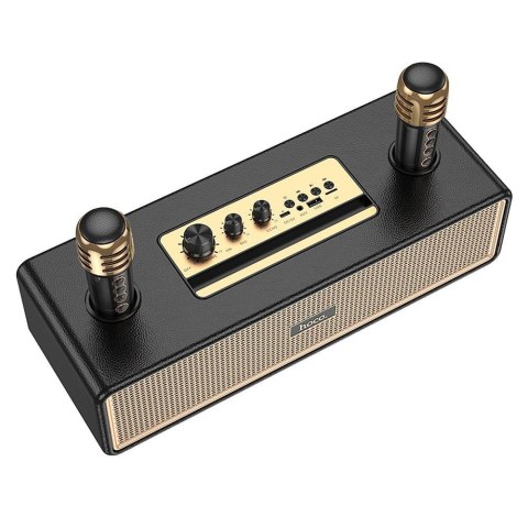 Zestaw do karaoke bluetooth 25W 6h Hoco BS63 czarny