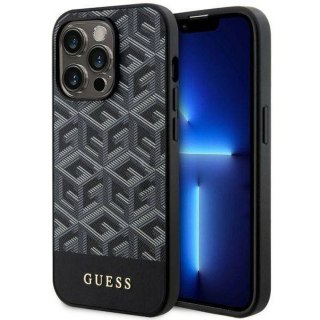 GUESS futerał do IPHONE 14 Pro GUHMP14LHGCFSEK (MAG GCUBE) czarny