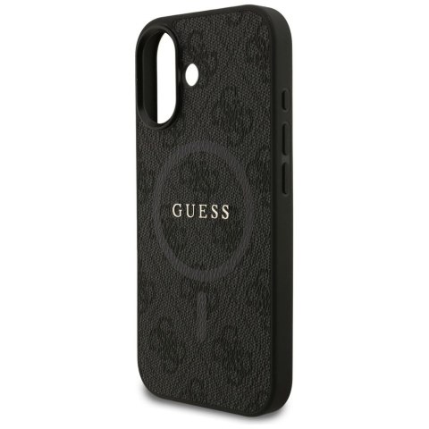 GUESS futerał do IPHONE 17 kompatybilny z MagSafe GUHMP17SG4GFRK (PU 4G Ring Classic Logo) czarny