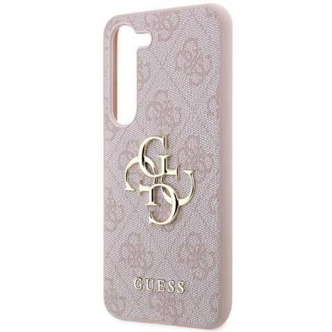 GUESS futerał do SAMSUNG A35 GUHCSA354GMGPI (4G Big Metal Logo) różowy