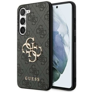 GUESS futerał do SAMSUNG S24 GUHCS24S4GMGGR (Leather 4G Metal Logo) czarny
