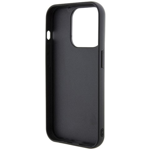 KARL LAGERFELD futerał do IPHONE 14 Pro KLHCP14LGSAKCPK (Gripstand Saffiano KC PIN) czarny