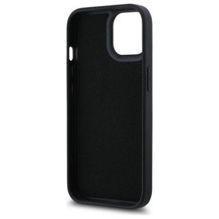 KARL LAGERFELD futerał do IPHONE 15 KLHCP15S3DRKSDLK (3D Rubber Signature) black