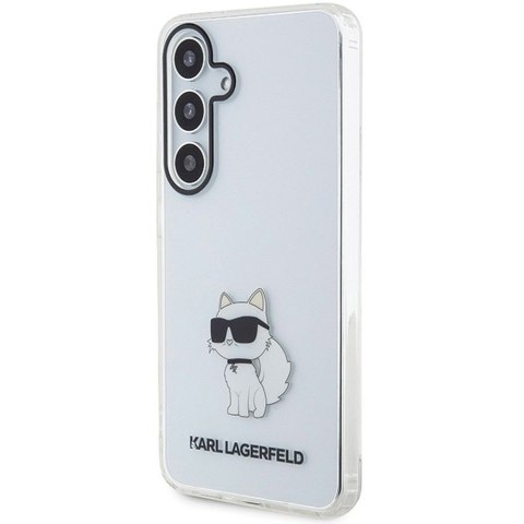 KARL LAGERFELD futerał do SAMSUNG S24 KLHCS24SHNCHTCT (IML NFT CHOUPETTE) transparentny