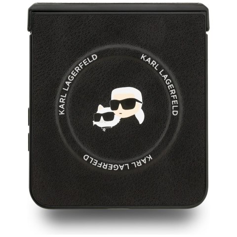 KARL LAGERFELD futerał do SAMSUNG Z FLIP7 kompatybilny z MagSafe KLHMZF7PSMLRKCK (PU K&C PINS) czarny