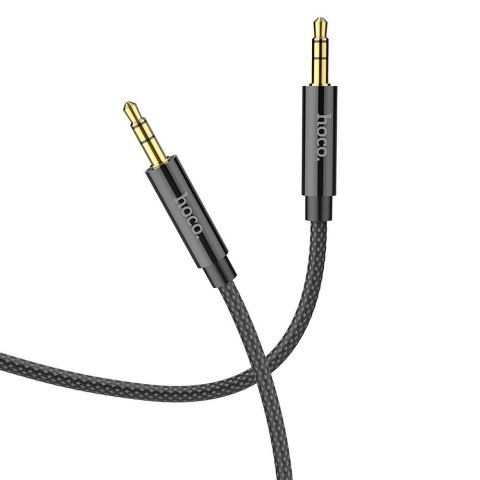 Kabel AUX Jack 3,5 mm do Jack 3,5 mm Hoco 1 m UPA19 czarny