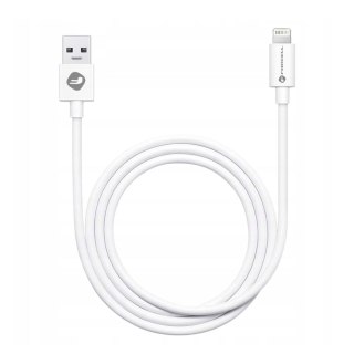 Kabel USB A do Lightning Forcell F-Energy 1A Tuba 1 m C316 biały